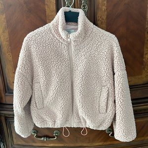 Urban outfitters sherpa zip up